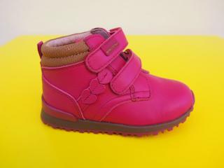 Detské kožené topánky Protetika - Agota red 581-SK526