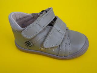 Detské kožené topánky Rak Amanda 0207-1N bežová 600-SK565