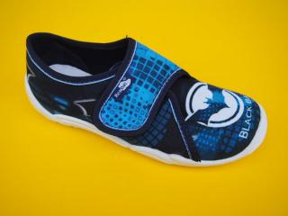 Detské papučky Renbut - modré netopier ORTO 069-SK515