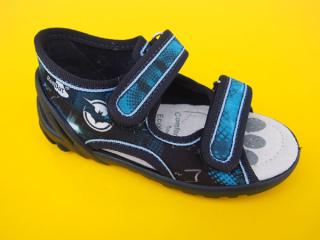 Detské papučky Renbut - modré s netopierom ORTO 650-SK505