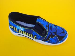 Detské papučky Renbut - modré wildbull ORTO 252 - SK513