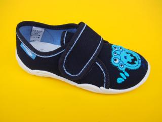 Detské papučky Renbut - tmavé s ufónom ORTO 700-SK515
