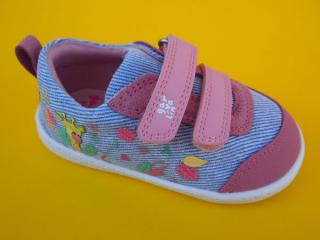 Detské plátenky Garvalin 252345-A224 vaquero BAREFOOT 1010-SK106