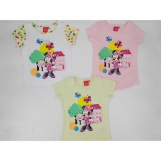 Detské tričko Minnie Mouse - krátky rukáv 396-SK539