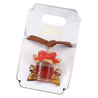 Disney Chipmunkovia: Náhrdelník s príveskom (Disney Store Japan Chip &amp; Dale Marmelade Pendant Necklace)