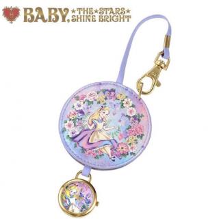Disney Store Alica v krajine zázrakov: Prívesok na tašku s hodinkami BTSSB (Disney Store Japan Alice in Wonderland x BTSSB Bag Clip Watch)