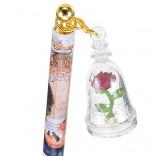 Disney Store Kráska a zviera: Pero s príveskom ruže (Disney Store Japan Beauty and the Beast Enchanted Rose Charm Pen)