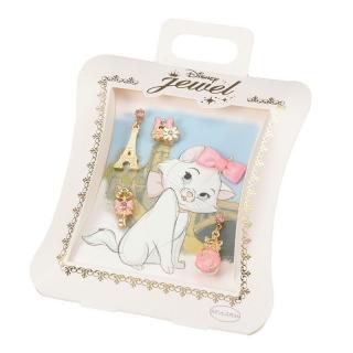Disney Store Mačky aristokratky: Set náušníc v štýle Marie (Disney Store Japan Aristocats 5 Pieces Marie Earrings Set)