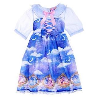 Disney Store Na vlásku: Šaty v štýle Rapunzel (Disney Store Japan x Angelic Pretty Dreamy Luna Rapunzel OP Dress)