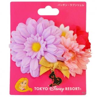 Disney Store Na vlásku: Spona do vlasov s kvetinami (Tokyo Disney Resort Princess Rapunzel Flower Barrette)