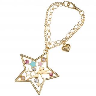 Disney Store Tinker Bell: Prívesok na tašku hviezda (Disney Store Japan Tinker Bell Fairy Star Bag Clip)