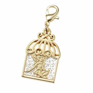 Disney Store Tinker Bell: Prívesok v tvare klietky s vílou (Disney Store Japan Tinker Bell Fairy Glittery Dome Charm)