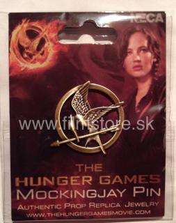 Hry o život: Drozdajka brošňa (The Hunger Games Mockingjay Pin Brooch)