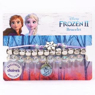 Ľadové kráľovstvo: Set 3 náramkov Elza (Disney Store x Claire’s Frozen Elsa Bracelets 3 Pack)