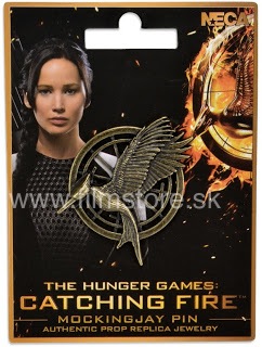 Skúška Ohňom: Drozdajka brošňa (The Hunger Games Catching Fire Pin)