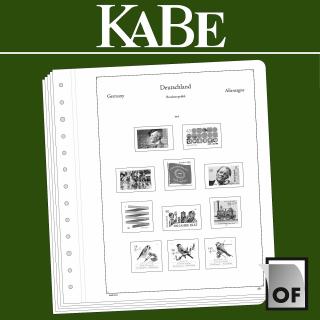 Alb. listy KABE OF, Španielsko 2012 (OFN08/12) (KABE OF Supplement Spain 2012)