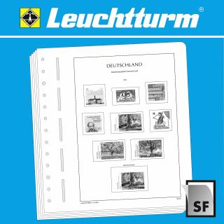 Alb. listy LEUCHTTURM SF ilustr., Izrael (with Tabs) 2014 (N87TABSF/14) (LIGHTHOUSE SF Supplement Israel (with Tabs) 2014)