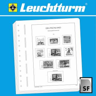 Alb. listy LEUCHTTURM SF ilustr.,Lichtenštajnsko 1980-1989 (25/5SF) (LIGHTHOUSE SF Illustrated album pages Liechtenstein 1980-1989)
