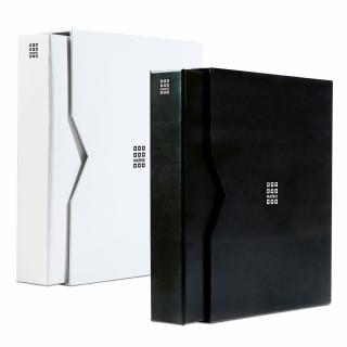 Album MATRIX s kazetou,5 listov, biely (MATRIXALBW) (MATRIX coin holder album, white, incl. 5 coin holder MATRIX sheets and matching slipcase)