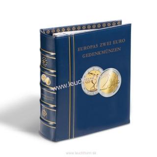 Album OPTIMA na 2 euro mince, diel 3, modrý (CLOP2EUROGM3SET) (Coin Album Classic-OPTIMA  European 2-Euro commermomative coins, incl. slipcase, blue)