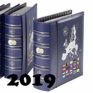 Album VISTA na Eurosady s kazetou, ročník 2019, modrý (CLASEURO19SET) (VISTA Euro Annual Album 2019, incl. slipcase. blue)