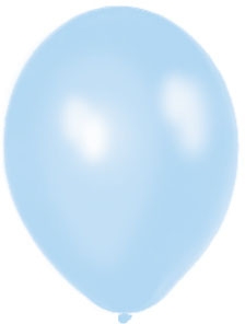 Balón SVETLO MODRÝ (10 ks)