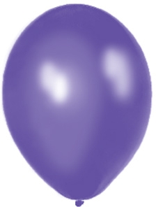 Balón TMAVO FIALOVÝ (10 ks)