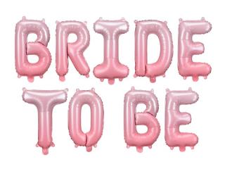 Balónový maxi baner Bride to be - 350x45cm