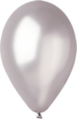 Balóny Strieborné (10 ks)