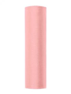 Organza 16cm pudrovo ružová