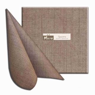 Servítky netkaný textil  P  - hnedé - 50ks