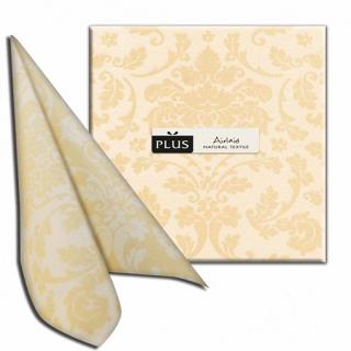 Servítky netkaný textil  V  - creme - 50ks
