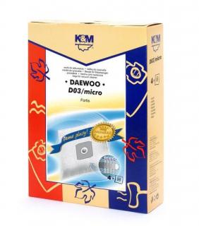 DAEWOO vrecká microBAG (balenie obsahuje 5 ks vreciek)