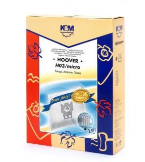 HOOVER micro papierové sáčky (balenie obsahuje 4 ks papierových sáčkov)