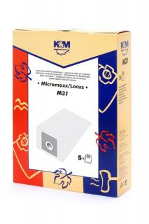 MICROMAXX papierové sáčky  (balenie obsahuje 5 ks papierových sáčkov)