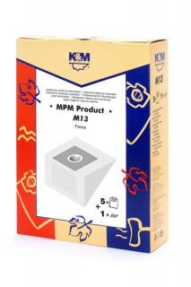 MPM Product papierové sáčky Focus VC-H 4601 E (balenie obsahuje 5 ks papierových sáčkov + 1 ks mikrofilter)