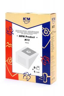 MPM Product papierové sáčky Heros, Heros ZW-1200-41, Heros ZW-1200-42 (balenie obsahuje 5 ks papierových sáčkov + 1 ks mikrofilter)