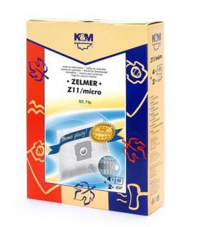 Zelmer microBAG sáčky (balenie obsahuje 4 ks micro sáčkov a 2 ks filter)