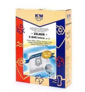 Zelmer microBAG sáčky+ HEPA filter (balenie obsahuje 5 ks micro sáčkov,1 ks filter a 1 ks HEPA FIS02)