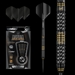 Šípky Winmau steel Aspria 22g, 95/85% dual wolfram