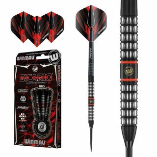 Šípky Winmau steel Sicario 22g, 90% wolfram