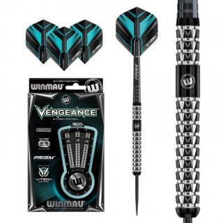 Šípky Winmau steel Vengeance 22g, 90% wolfram