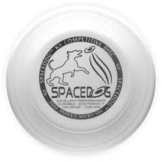SPACE DOG 235 frisbee disk pre psov biely