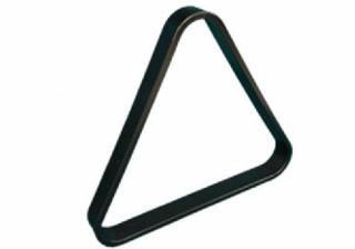 Trojuholník plastový čierny 38 mm