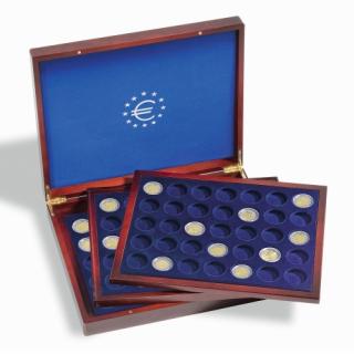Drevený box na 105 ks 2 EURO mincí (Drevený box)