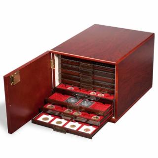 Drevený box na zásuvky s mincami rady MB (Drevený box)