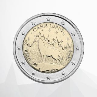Pamätná dvojeurovka Vlk - estónske národné zviera (Pamätná minca)