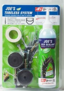 Joe´s Eco Kit System XC Presta (White 15-17mm) 240 ml