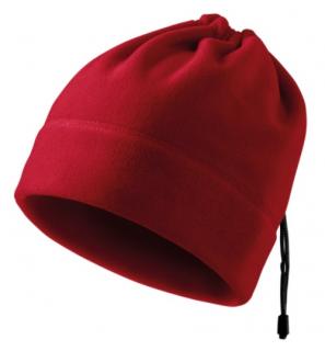 ADLER Fleece Practic - Red (ADLER čiapka - nákrčník (unisex))