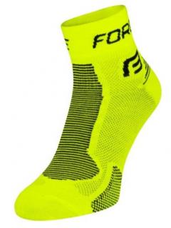 FORCE ponožky ONE fluo/black (FORCE športové ponožky)
